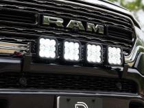 SS5 Grille CrossLink Lightbar Kit for 2019-Present Ram, Sport Yellow Combo Diode Dynamics