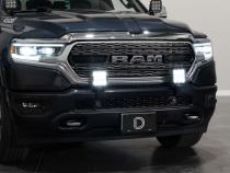 SS5 Bumper LED Pod Light Kit for 2019-Present Ram, Sport Yellow Driving Diode Dynamics