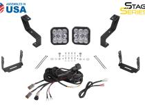 SS5 Bumper LED Pod Light Kit for 2019-Present Ram, Pro Yellow Driving Diode Dynamics