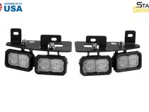 Stage Series Fog Pocket Mounting Brackets for 2019-Present Ram Diode Dynamics