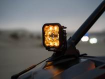 20-Present Polaris RZR A-Pillar LED Pod Kit, SS5 Sport White Combo Diode Dynamics