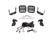 20-Present Polaris RZR A-Pillar LED Pod Kit, SS5 Pro White Combo Diode Dynamics