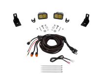 Stage Series Ditch Light Kit for 2022+ Ford Maverick, C2 Sport Yellow Combo
