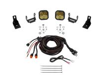 Stage Series Ditch Light Kit for 2022+ Ford Maverick, SS3 Sport Yellow Combo