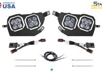 SS3 LED Headlight Kit for 2014-2023 Polaris RZR XP, Sport White ABL Diode Dynamics