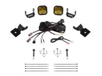 Stage Series SS3 A-Pillar Pod Kit for 2014-2018 Polaris RZR XP, Sport Yellow Combo Diode Dynamics
