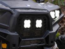 Stage Series LED Grille Kit for 2014-2018 Polaris RZR XP, Pro Yellow Combo Diode Dynamics