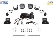Stage Series Ditch Light Bracket Kit for 2017-2024 Can-Am Maverick X3 Diode Dynamics