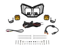 Stage Series LED Grille Kit for 2017-2024 Can-Am Maverick X3 Sport Yellow Combo Diode Dynamics