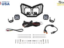 Stage Series LED Grille Kit for 2017-2024 Can-Am Maverick X3 Sport White Fog Diode Dynamics