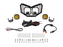 Stage Series LED Grille Kit for 2017-2024 Can-Am Maverick X3 Sport Yellow Fog Diode Dynamics