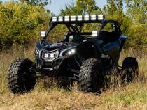 2017-2024 Can-Am Maverick X3 SS5 Sport CrossLink Roof White Combo Lightbar Kit Diode Dynamics