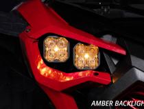 SS3 LED Headlight Kit for 2022-2024 Honda Talon, Pro White ABL