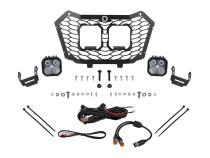 Stage Series LED Grille Kit for 2022-2024 Honda Talon, Cool White (6000K) Sport White Combo