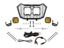 Stage Series LED Grille Kit for 2022-2024 Honda Talon, Yellow (3000K) Sport Yellow SAE Fog