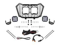 Stage Series LED Grille Kit for 2022-2024 Honda Talon, Pro White Fog