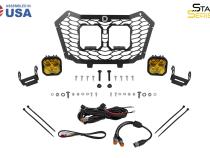 Stage Series LED Grille Kit for 2022-2024 Honda Talon, Pro Yellow Fog