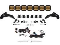 SS5 Roof CrossLink Lightbar Kit for 2019-2024 Honda Talon, Yellow (3000K) Sport Yellow Combo