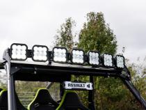 2019-2024 Honda Talon, SS5 Pro CrossLink Roof Yellow Combo Lightbar Kit