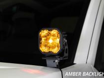 Stage Series 2 Inch LED Ditch Light Kit for 2024-Present Toyota Tacoma, Sport White Combo Diode Dynamics