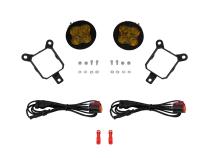 SS3 SAE/DOT Type Y Fog Light Kit Yellow (3000K) Pro (36 watts) Yellow SAE Fog Diode Dynamics