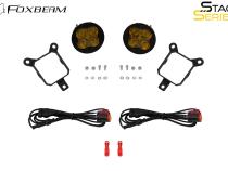 SS3 SAE/DOT Type Y Fog Light Kit Yellow (3000K) Pro (36 watts) Yellow SAE Fog Diode Dynamics