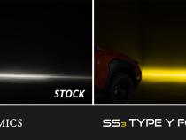 SS3 SAE/DOT Type Y Fog Light Kit Yellow (3000K) Pro (36 watts) Yellow SAE Fog Diode Dynamics