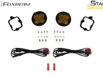 SS3 SAE/DOT Type NO Fog Light Kit Yellow (3000K) Pro (36 watts) Yellow SAE Fog Diode Dynamics
