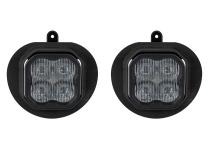 SS3 SAE/DOT Type DR Fog Light Kit Cool White (6000K) Sport (14.5 watts) White SAE Fog Diode Dynamics