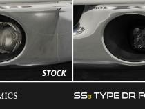 SS3 SAE/DOT Type DR Fog Light Kit Yellow (3000K) Max (38.5 watts) Yellow SAE Fog Diode Dynamics