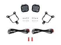 SS3 SAE/DOT Type YS Fog Light Kit Cool White (6000K) Pro (36 watts) White SAE Fog Diode Dynamics