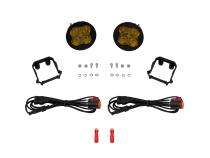 SS3 SAE/DOT Type Forester Fog Light Kit Yellow (3000K) Sport (14.5 watts) Yellow SAE Fog Diode Dynamics