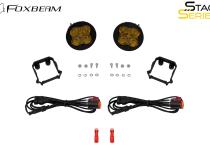 SS3 SAE/DOT Type Forester Fog Light Kit Yellow (3000K) Sport (14.5 watts) Yellow SAE Fog Diode Dynamics