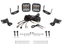 Stage Series A-Pillar Pod Kit for 2021-2024 Polaris RZR Trail, Cool White (6000K) SS5 Pro Pro White Combo