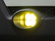 SS3 Sport Honda Element LED Fog Light Kit, White SAE Fog Diode Dynamics