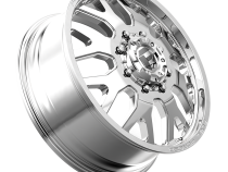 Dually Wheels 24X8.25 FF19D Dually DE19 PO 10 On 225 Polished 170.1 Bore 105 Offset Front Dually Fuel Off Road Wheels
