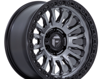 Aluminum Wheels 18X9 Rincon SBL FC857AB 5 On 127 Matte Gunmetal Gray Matte Black Lip 71.5 Bore 1 Offset Fuel Off Road Wheels