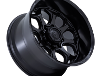 Aluminum Wheels 22X10 Scepter FC862 MX 6 On 135 Blackout 87.1 Bore -18 Offset Fuel Off Road Wheels