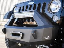 JK Front Stubby Bumper 07-18 Wrangler JK Raw Flog Industries