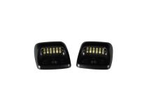 2000-2013 Toyota Tundra LED License Plate Lights Pair, Clear Form Lighting