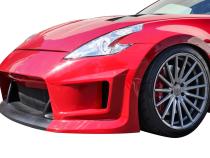 370Z Z34 Front Fascia Unpainted For 09-20 Nissan 370Z Z34 Stillen