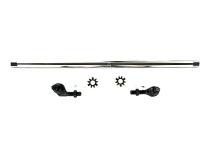 Jeep Wrangler JK - 1 Ton Drag Link Kit - Polished Aluminum - No Flip Apex Chassis