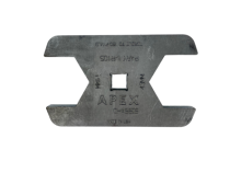 2.5 Ton Jeep JK/JL/JT Steel Steering Assembly Jam Nut Wrench Kit (1), 46-48MM (1) 41-43MM Apex Chassis