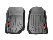 Heavy Duty Floor Mats Front-07-13 Jeep JK Wrangler Rough Country