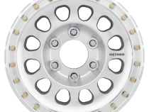Aluminum Wheels 15x8 Beadlock MR103 Bolt Pattern 5 On 139.7 Offset -24 Lip Size 2.99 Raw Machined Method