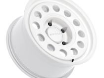 Aluminum Wheels 16x8 501SA Convoy Salt White 5 On 139.7 Bolt Pattern 106.5 Bore -10 Offset Nomad Wheels