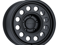 Aluminum Wheels 15x7 501SB Convoy Satin Black 5 On 114.3 Bolt Pattern 83.82 Bore -10 Offset Nomad Wheels