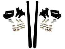 HSP Traction Bars For 2017.5-2022 Ford Powerstroke 6.7 Liter F250 Regular Cab Long Bed-Silk Stain Black