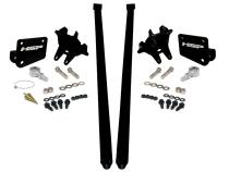 HSP Traction Bars For 2017.5-2022 Ford Powerstroke 6.7 Liter F350 SRW Extended Cab Short Bed-Silk Stain Black
