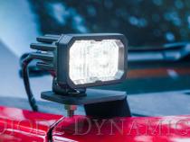 Stage Series 2 Inch LED Ditch Light Kit for 2015-2020 Ford F-150, Sport Yellow Combo